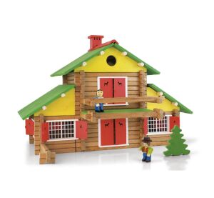 Jeujura Drevená stavebnica 240 dielov